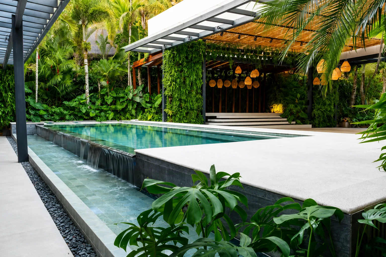 Espaço para casamento contemporâneo com arquitetura autoral no Rio de Janeiro